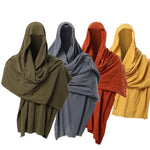 Shoulder Cowl Scarf Medieval Hood Cloak (12 Colors)