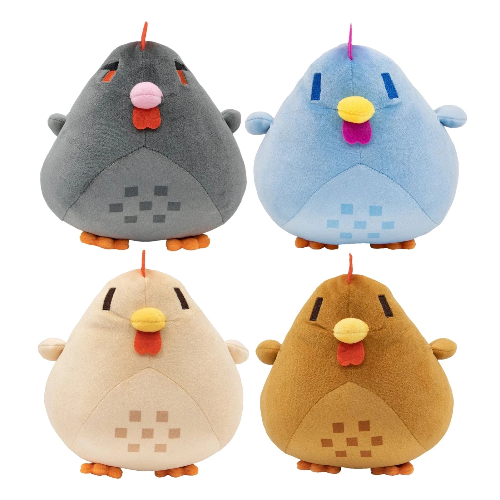 Cuddly Chicken Plush Stuffed Animal (4 Colors) 20cm