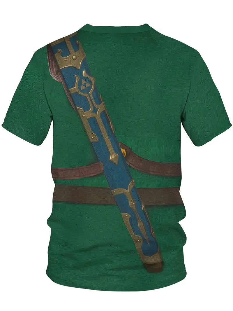 Medieval 3D Print Elf Shirt (Size S-2XL)