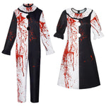 Bloody Clown Costume (S-3XL) Suit or Dress