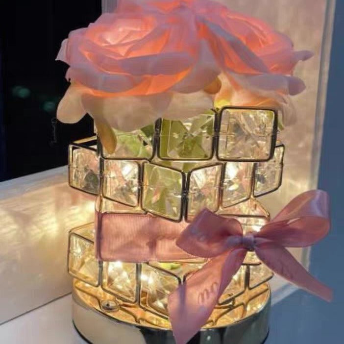 Rose Rubik’s Cube Nightlight (3 Colors)