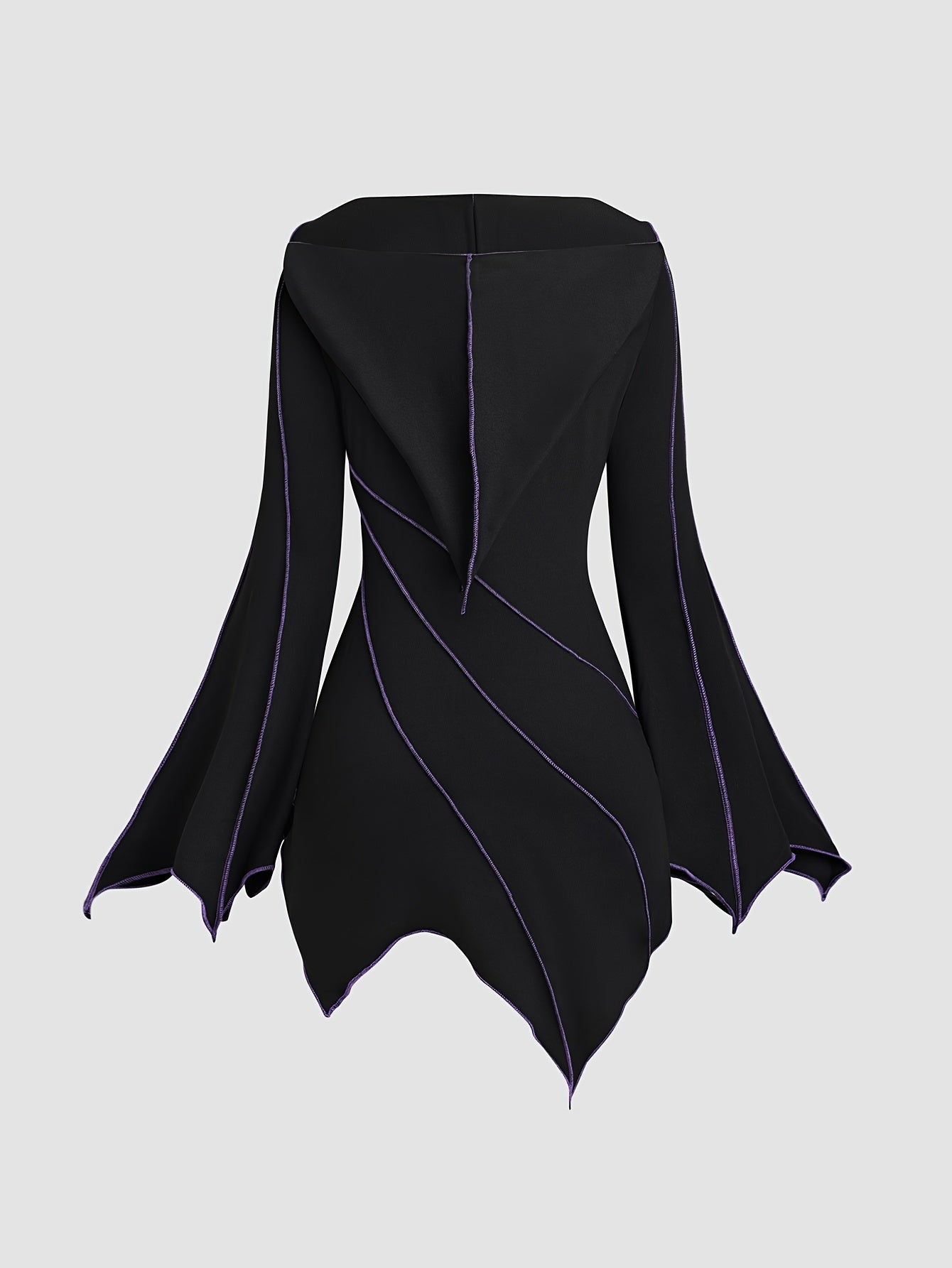 Mystic Enchantress Hooded Dress