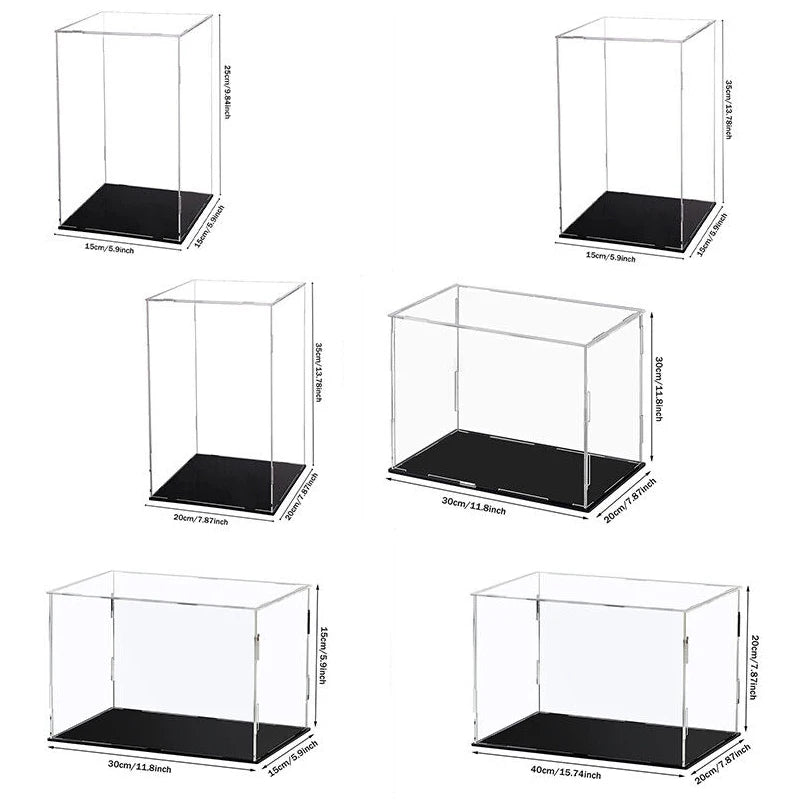 Acrylic Display Case Storage Box (75 Sizes)