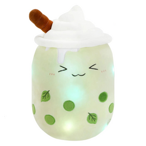 LED Light Up Boba Tea Plush Stuffed Animal (3 Colors) 26cm-38cm