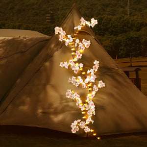 Cherry Blossom Fairy Light Garland 180cm USB Powered