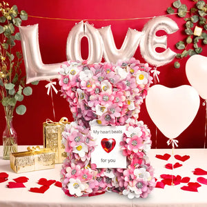 2025 Limited Edition Enchanted Forever Rose Heart Teddy Bear