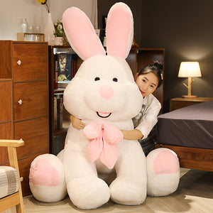 Valentines Giant Bunny Rabbit Pillow Plush Stuffed Animal (2 Colors) 50CM-100CM