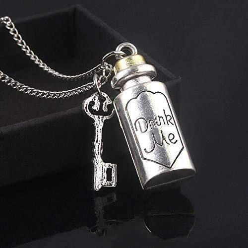 Alice in Wonderland Eat Me Drink Me Bottle Necklaces (2 Necklace)