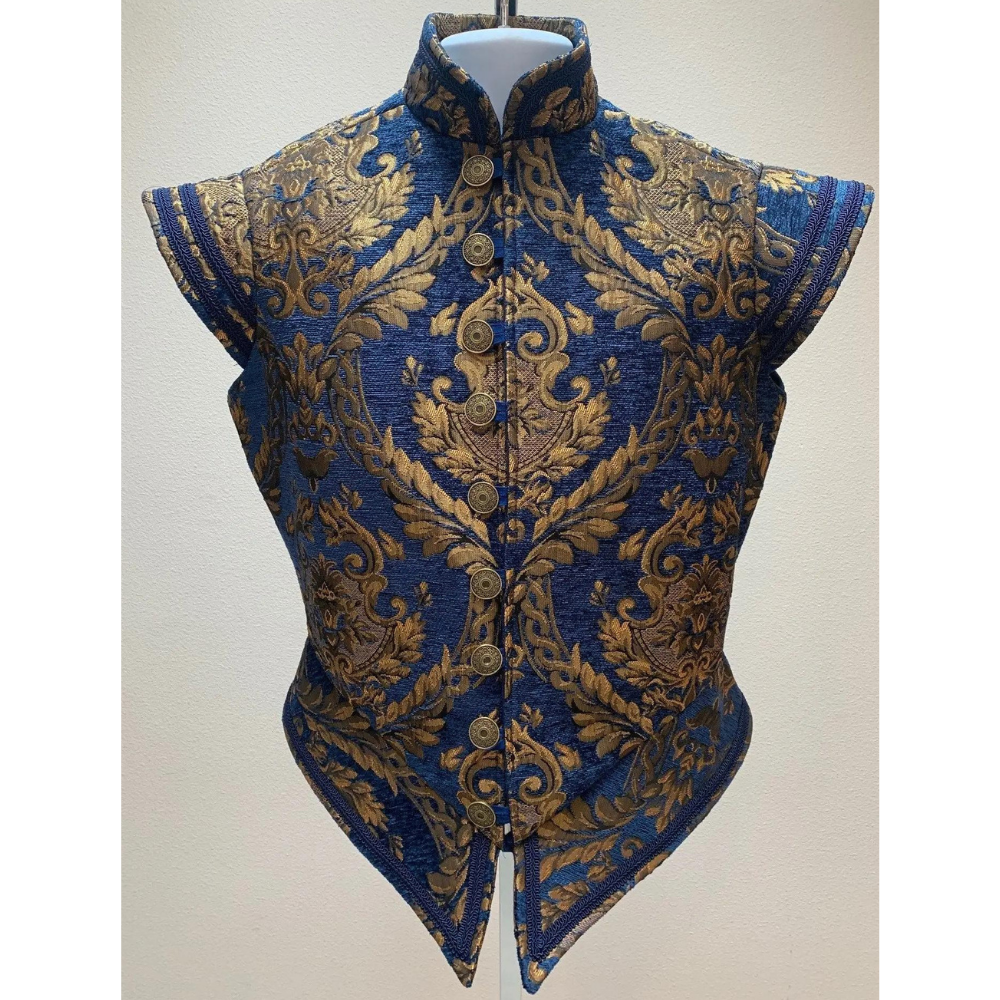 Renaissance Tudor Vest Costume (5 Colors) S-2XL