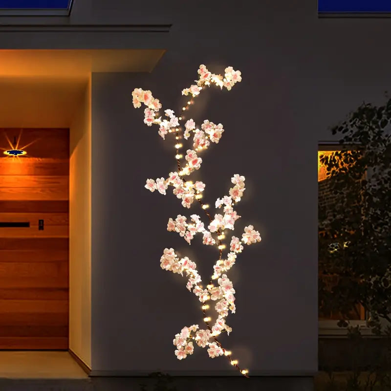 Cherry Blossom Fairy Light Garland 180cm USB Powered