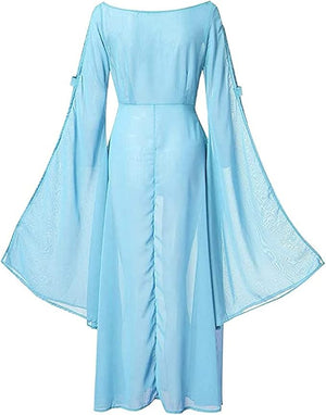 Renaissance Pixie Long Sleeve Dress (5 Colors) S - 5XL