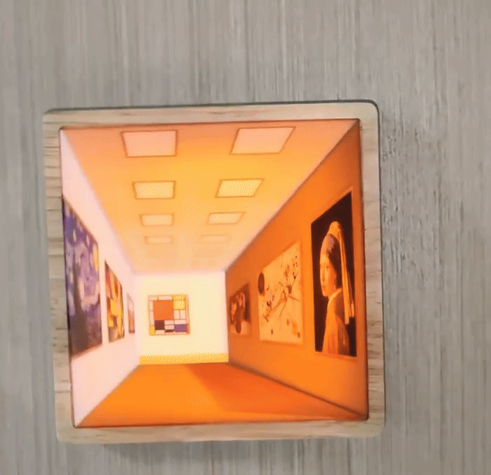 3D Illusion Painting Night Light Lamp (3 Options)