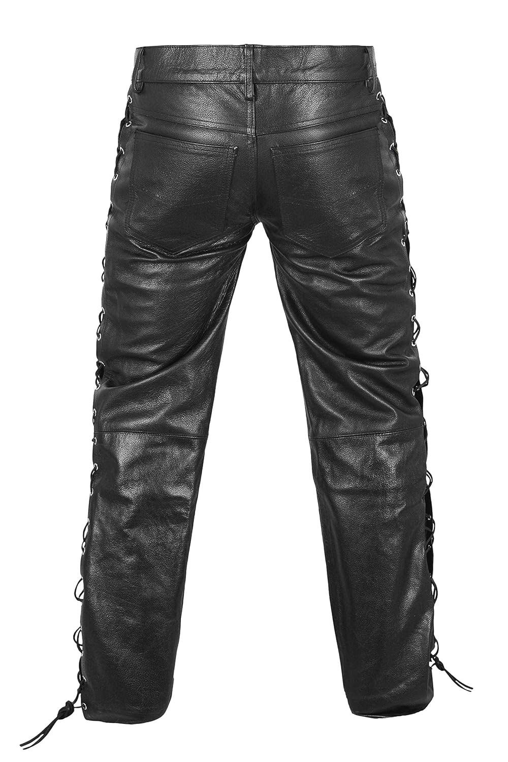 Medieval Lace-Up Leather Pants (Size S-5XL)