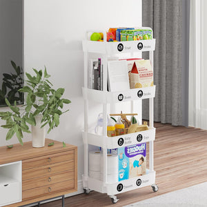 Storage Rack Multifunctional Organizer (8 Options) Black & White