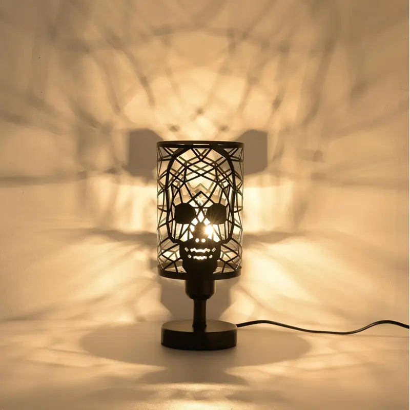 Skull Projection Table Lamp