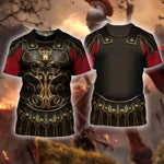 3D Armor Templar Print T-Shirt (M-3XL)