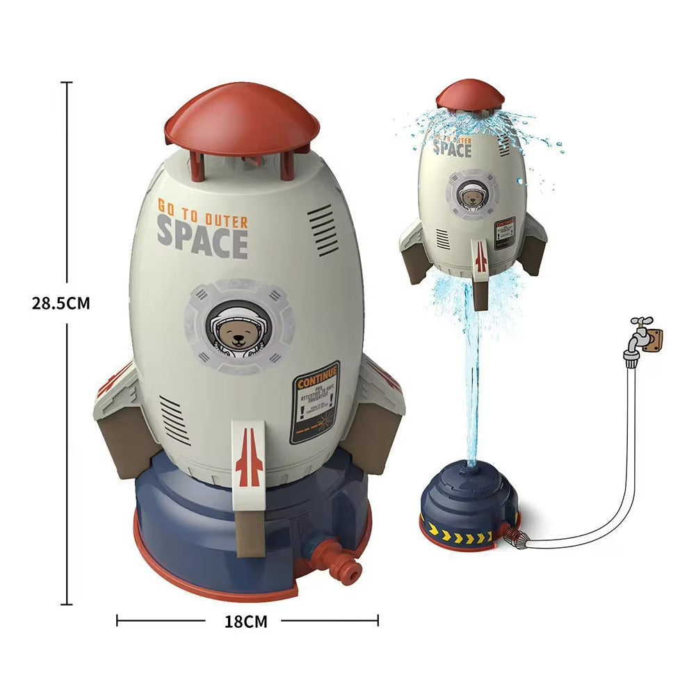 Blast-Off Rocket Launcher Water Sprinkler Toy (3 Colors)