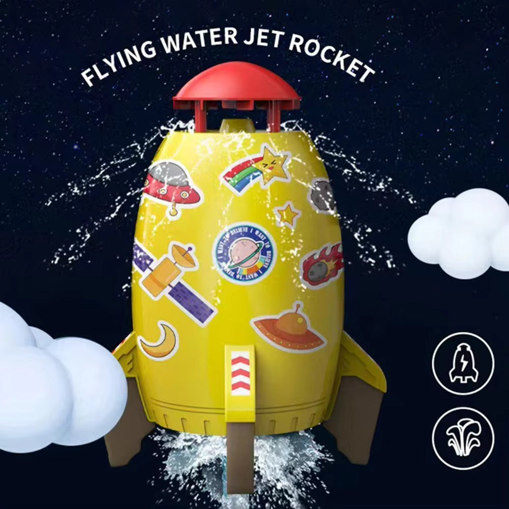 Blast-Off Rocket Launcher Water Sprinkler Toy (3 Colors)