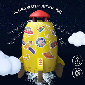 Blast-Off Rocket Launcher Water Sprinkler Toy (3 Colors)