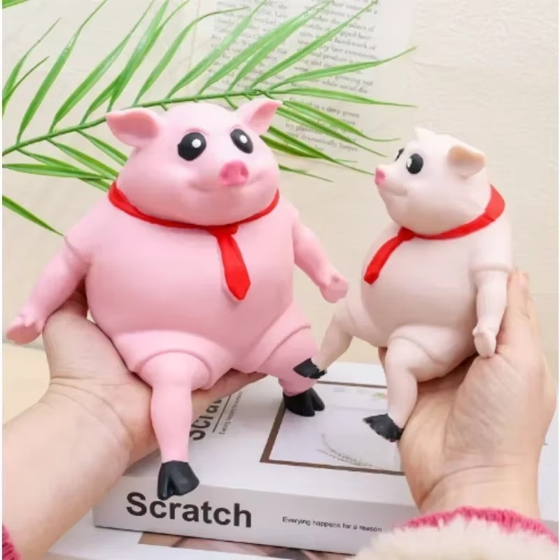 Super Stretchy Business Pig Stress Reliever | 3 Sizes