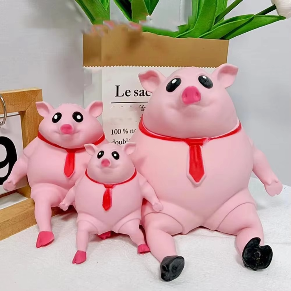 Super Stretchy Business Pig Stress Reliever | 3 Sizes