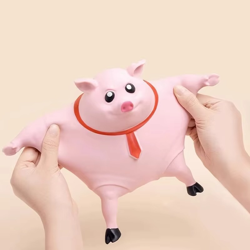 Super Stretchy Business Pig Stress Reliever | 3 Sizes