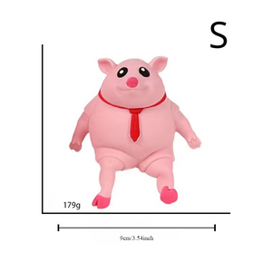 Super Stretchy Business Pig Stress Reliever | 3 Sizes