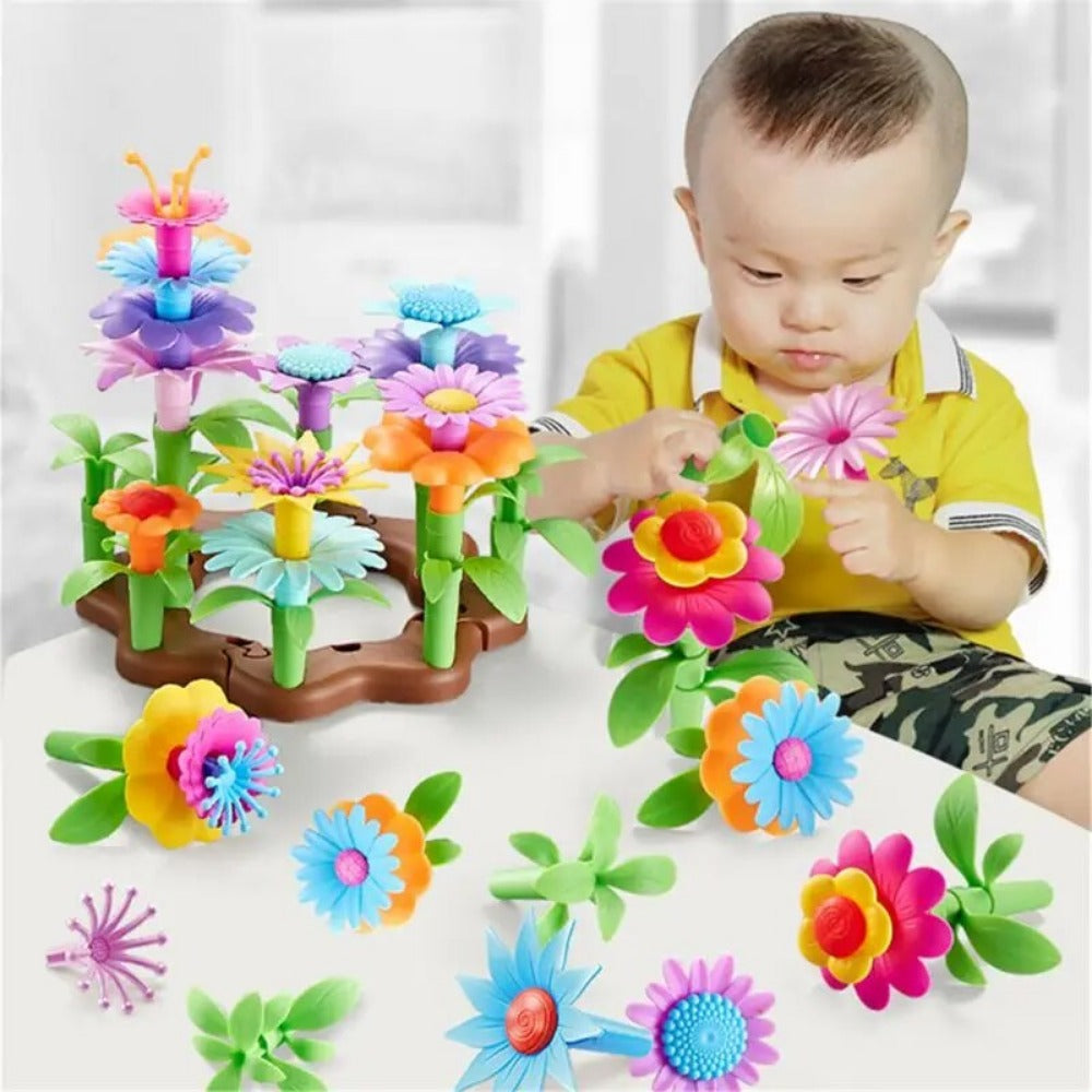 DIY Flower Garden Building Kit Toys Set (3 Options)