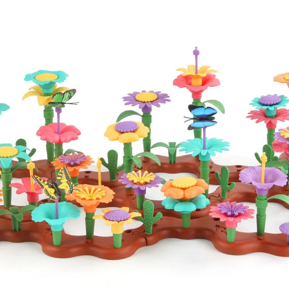 DIY Flower Garden Building Kit Toys Set (3 Options)