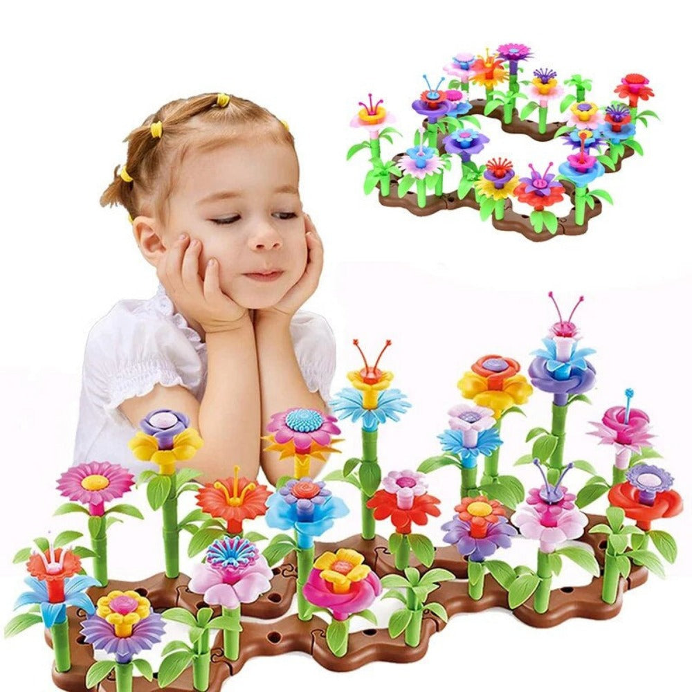 DIY Flower Garden Building Kit Toys Set (3 Options)