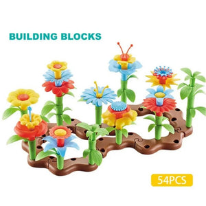 DIY Flower Garden Building Kit Toys Set (3 Options)