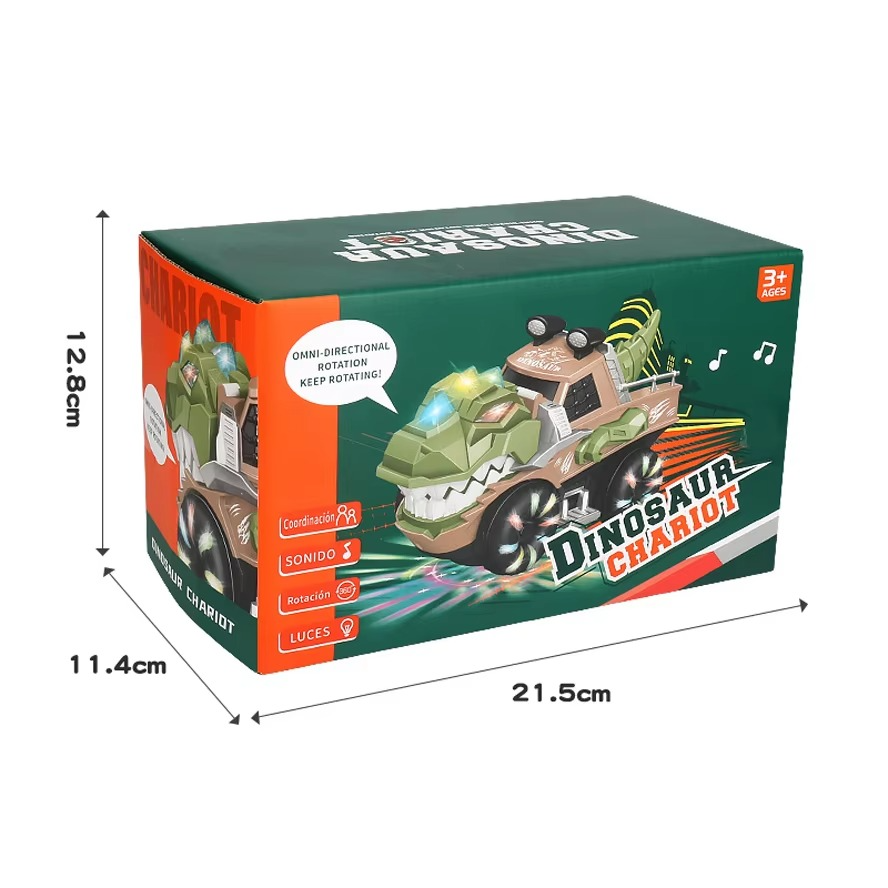 Dinosaur T-Rex Chomp Stunt Car Truck