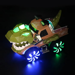 Dinosaur T-Rex Chomp Stunt Car Truck