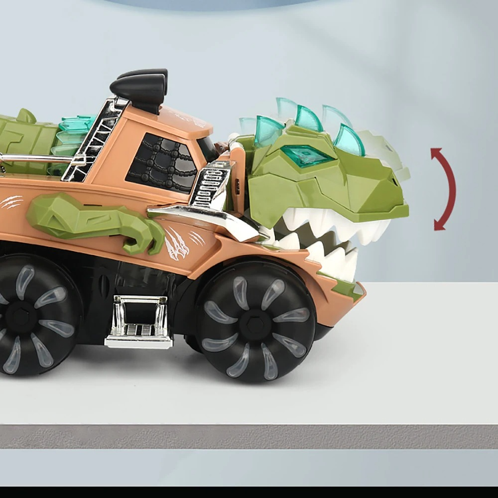 Dinosaur T-Rex Chomp Stunt Car Truck