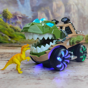 Dinosaur T-Rex Chomp Stunt Car Truck
