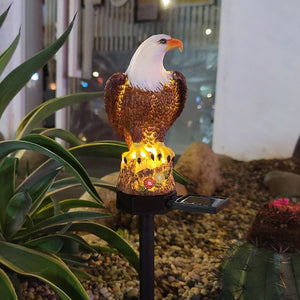 Solar Powered Eagle Garden Light