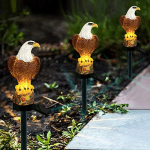 Solar Powered Eagle Garden Light