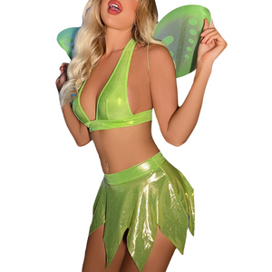 Fairy Tops Mini Skirt Costume