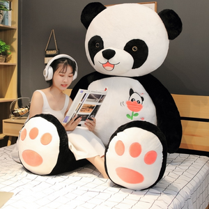 Cute Giant Panda Stuffed Animal Pillow Plush (3 Sizes)