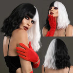 Black & White Costume Wig (3 Options)