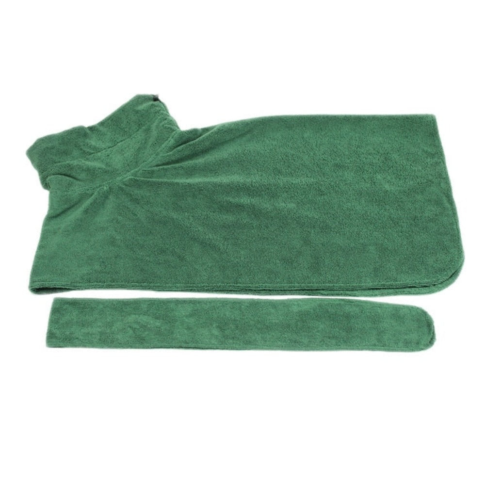 Paw Bathrobe Pet Towel Drying Coat (6 Colors)