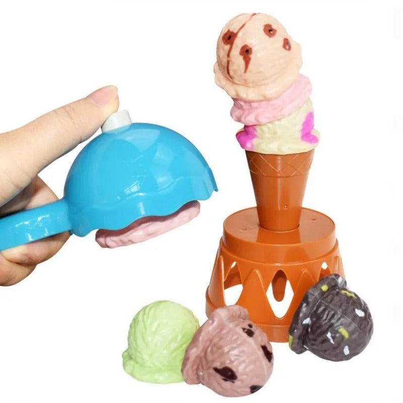 Ice Cream Scoop Stack Up Toy Set