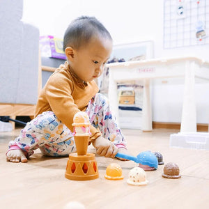 Ice Cream Scoop Stack Up Toy Set