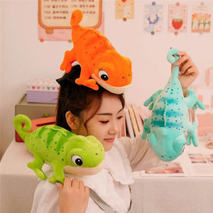 Chameleon Plush Stuffed Animal (3 Colors) 30cm