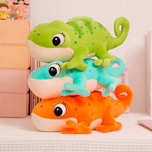 Chameleon Plush Stuffed Animal (3 Colors) 30cm