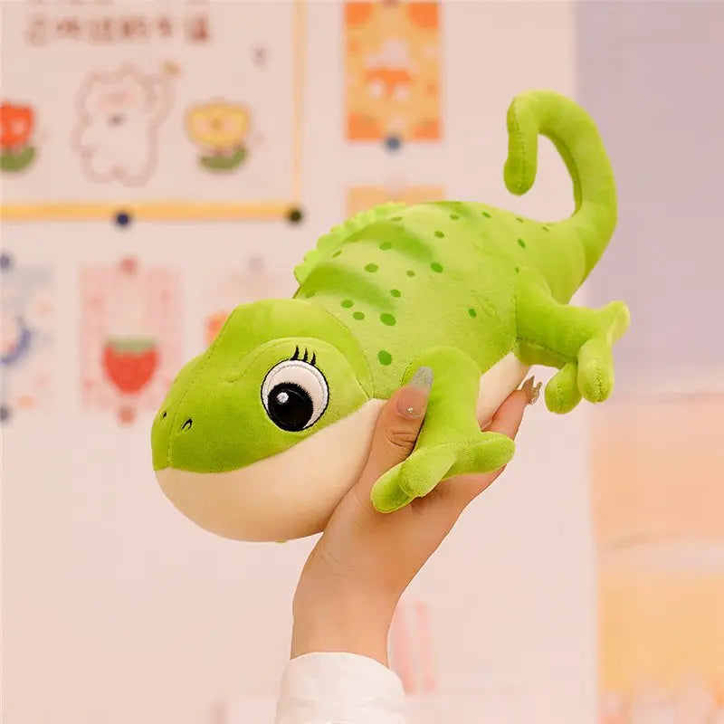 Chameleon Plush Stuffed Animal (3 Colors) 30cm
