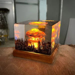 Nuclear Fallout Mushroom Cloud Lamp