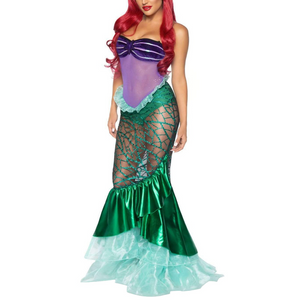 Mermaid Dress Siren Costume (2 Style) S-XL