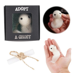 Boo Spooky Ghost Doll With Book Of Contract