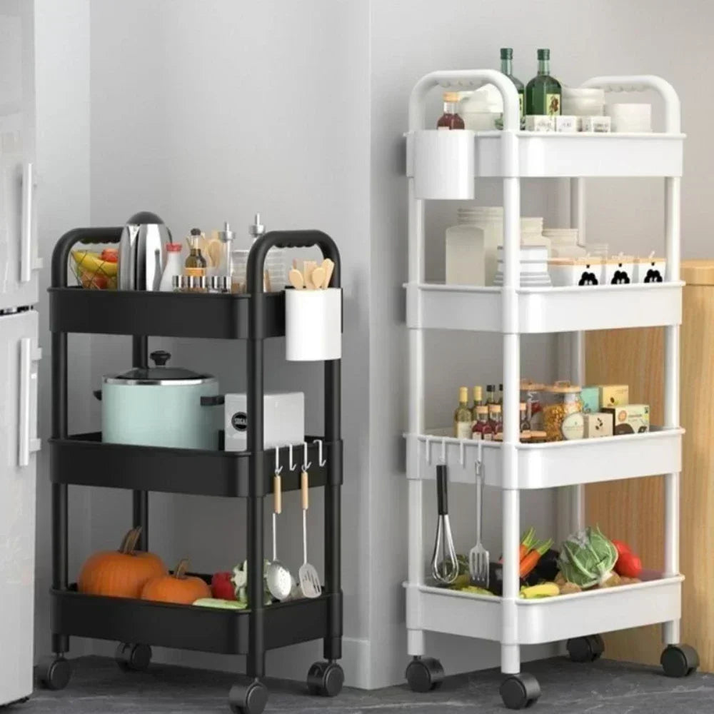 Storage Rack Multifunctional Organizer (8 Options) Black & White